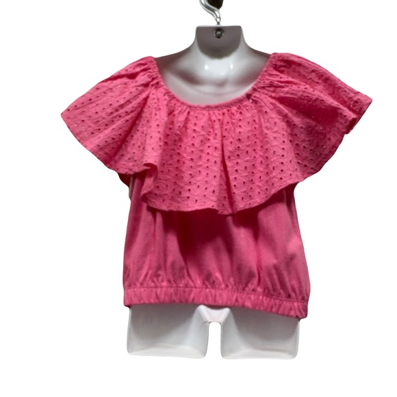 NWT Jessica Simpson Girl’s Pink Top Sz M (8/10) - Picture 5 of 5